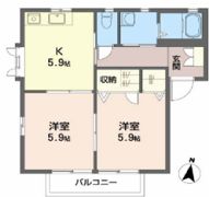 ルミナスAの間取り画像