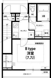 リブリ・コンフォート萩山の間取り画像