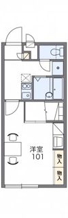 レオパレスラ ヴェルジェⅡの間取り画像