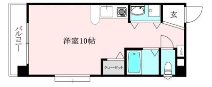 メゾンドール室町の間取り画像