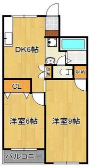 シェリール井堀通りの間取り画像