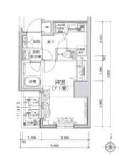 アイルイムーブル錦糸町の間取り画像