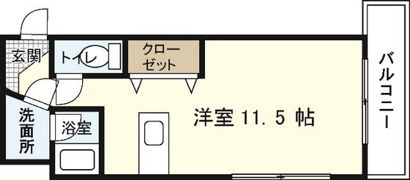 SA01の間取り画像