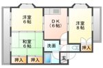 サンハイツ札元Aの間取り画像