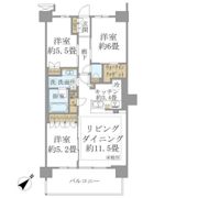 BrilliaCity 石神井公園 ATLAS 6号棟の間取り画像