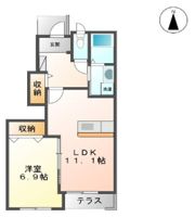 ブランシュールの間取り画像