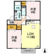 ファミリア泉の間取り画像