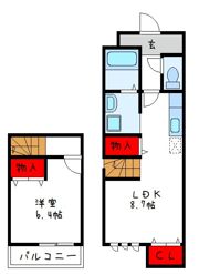 フジパレススリーハーブズほたるの間取り画像