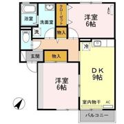 ローズガーデンの間取り画像