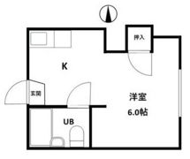 コーポあおばの間取り画像
