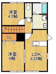 グレイス上の原の間取り画像