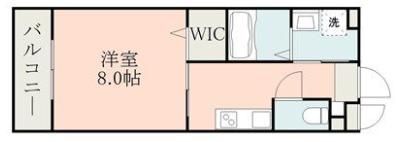 ラ・シック大津Ⅱの間取り画像