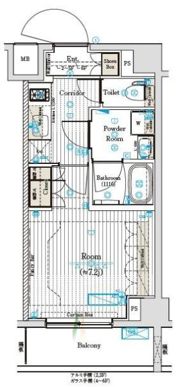 ブライズフォルム墨田の間取り画像