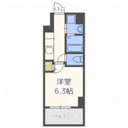 METROSA弁天町の間取り画像