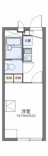 レオパレスシエナ九品寺Ⅱの間取り画像