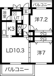 Penny Laneの間取り画像