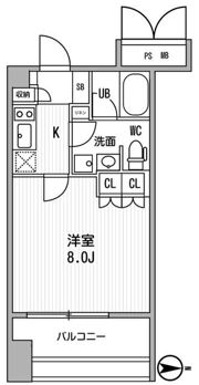 サンフル押上Ⅰの間取り画像