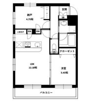 Paulownia Valley take10西横浜の間取り画像