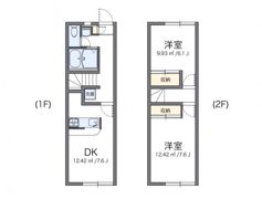 レオパレスグランデ1番館の間取り画像