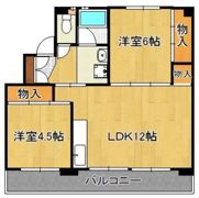 ビレッジハウス直方東 3号棟の間取り画像