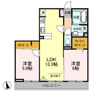 ブラウンヒルズの間取り画像