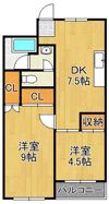 シェリール井堀通りの間取り画像