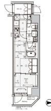 PREMIUM CUBE 大森 TROISの間取り画像
