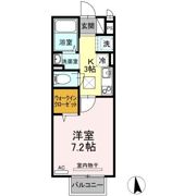 セジュール上野浦Ⅱの間取り画像