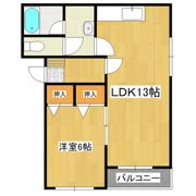 ヒーロー1番館の間取り画像