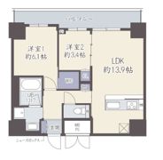GRAND VILLASSE 福島の間取り画像
