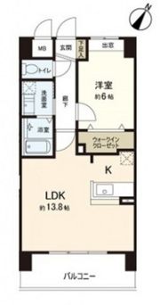 リブレストⅡの間取り画像