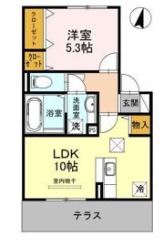 グランドソレイユ東野の間取り画像