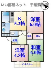 グリーンヴィラ95の間取り画像