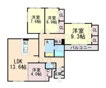りりぱっとはうすの間取り画像
