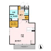 ヴィラ柴田中居の間取り画像