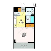 メズューセラ五橋の間取り画像