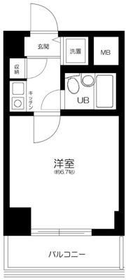 ストークプラザ武蔵小山の間取り画像