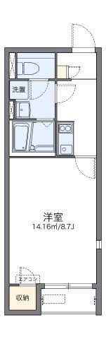 レオネクストSAZANKAの間取り画像
