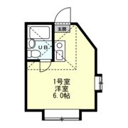 パンシオン読売ランド前A棟の間取り画像