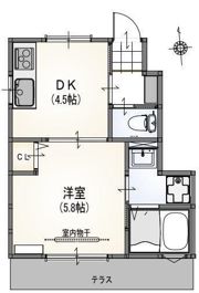 サンライズ尾久の間取り画像