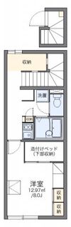 レオパレス野村第一の間取り画像