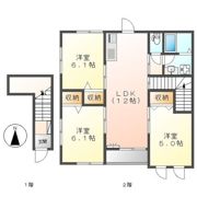 フィオーレⅡの間取り画像
