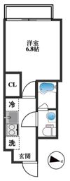 オークレスト小岩の間取り画像