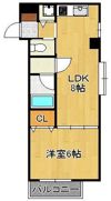 ヒルサイドAの間取り画像