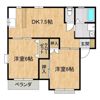キャッスルハイムAの間取り画像