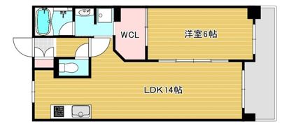 ディオ梅田の間取り画像