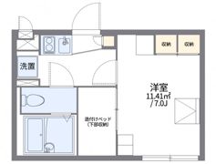 レオパレスミルラの間取り画像