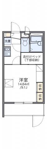 レオパレスヤマハの間取り画像