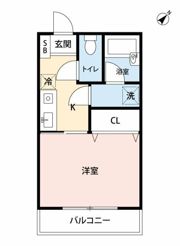 ブロッサムガーデンAの間取り画像