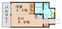 ルネッサンス21博多の間取り画像